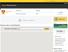 Tablet Screenshot of mapabialegostoku.pl
